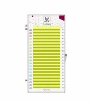 Ресницы Neon Yellow Le Maitre "Caprice" 20 линий D 0.10 MIX 8-15 mm