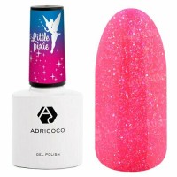 Гель-лак ADRICOCO Little Pixie светоотражающий №19 - Электрический розовый, 8 мл