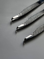 Профессиональный пинцет для наращивания ресниц SL PERSONAL MINI 50°