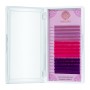 Цветные ресницы Enigma микс 0,07/C/8-12 mm "Sweet blossom" (15 линий)