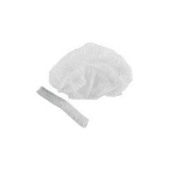 Медицинская шапочка типа Шарлотта (белая) 100 шт