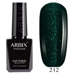 Гель-лак ARBIX (Арбикс) №212 Изумрудный Город, 10 мл