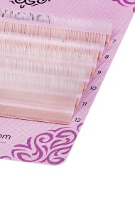 Цветные ресницы Enigma микс 0,10/D/8-13 mm "White" (6 линий)