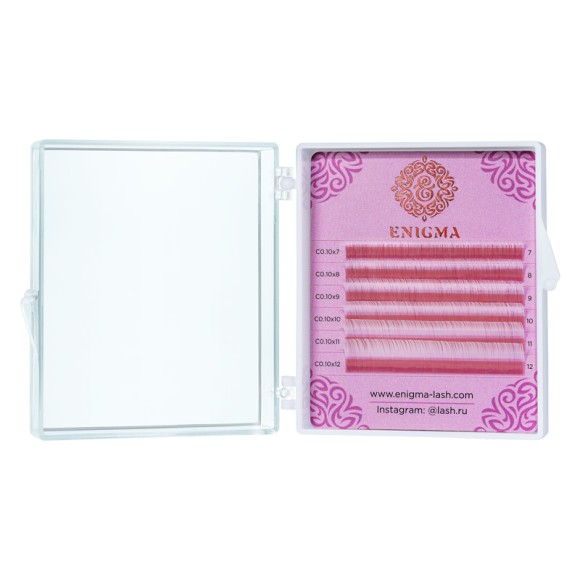 Цветные ресницы Enigma микс White