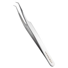 Пинцет Мини-L Enigma (Metallic) с ручной заточкой extra-sharp