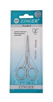 Ножницы маникюрные Zinger Classic, прямые, хром