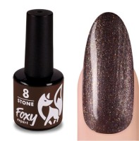Гель-лак STONE (Gel polish STONE) #08, 8 ml, Foxy Expert