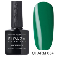 Гель-лак Elpaza Charm №084 "Помощник Санты", 10 мл