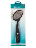 Терка педикюрная, Zinger, с лазерной заточкой и с лазерной пилкой черная (dga-110)