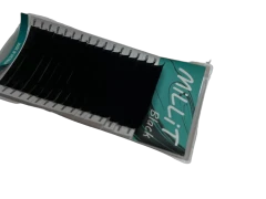 Черные ресницы Millit Fix Price - MIX D 0.10 8-15мм 16 линий