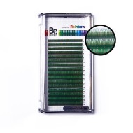 Цветные ресницы Be Perfect green С/0,10 микс 6-13 mm, 16 линий Цветные ресницы Be Perfect green С/0,10 микс 6-13 mm, 16 линий