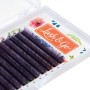 Омбре ресницы Lash&Go микс 0,10/D/7-14 mm "Фиолетовый" (16 линий)