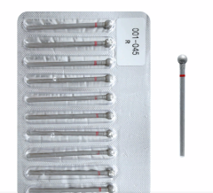 Фреза алмазная 001-45, красная (в блистере), Foxy Expert