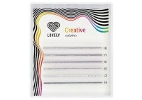 Ресницы синие (blue) Lovely - 20 линий - MIX D 0.10 8-15мм