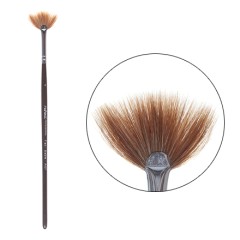Кисть для дизайна Fan Sable ACF №4 №0170, ruNail