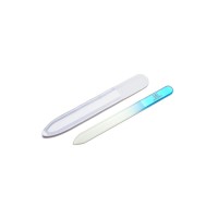 Пилка стеклянная средняя (голубая) в индив. упаковке - мягкая TNL