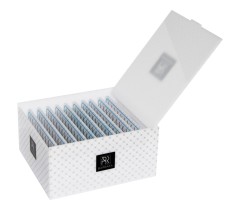 Лэшбокс BARBARA белый (10 планшетов)