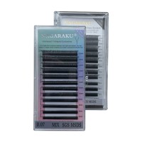 Ресницы Nagaraku пучковые YY 2D, C 0.07, микс, 12 линий