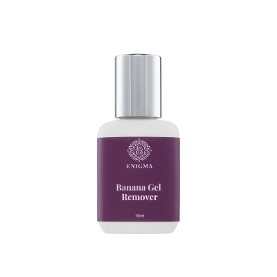 Гелевый ремувер Enigma с ароматом банана, 15 мл