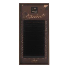 Ресницы коричневые Liberica Le Maitre "Standard Coffee" 16 линий M 0.10 MIX 8-13 mm