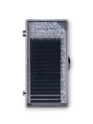 Ресницы Nagaraku черные, миксы 0.10, L, 7-15mm, 16 линий Ресницы Nagaraku черные, миксы 0.10, L, 7-15mm, 16 линий