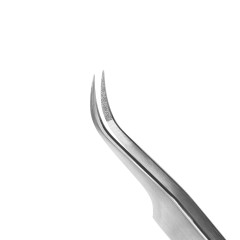 Пинцет для наращивания ресниц Rili, серия NanoFiber, тип Изогнутый