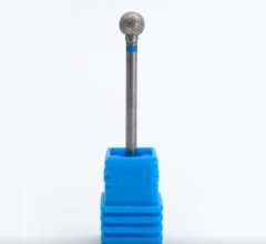 Фреза алмазная 001-50, синяя (в индивидуальной упаковке), Foxy Expert