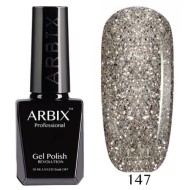 Гель-лак ARBIX (Арбикс) №147 Серебряный Водопад, 10 мл
