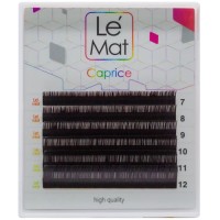 Ресницы Dark chocolate Le Maitre "Caprice" 6 линий M 0.07 MIX 7-12 mm