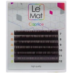 Ресницы Dark chocolate Le Maitre "Caprice" 6 линий M 0.07 MIX 7-12 mm