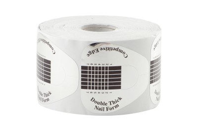 Формы для наращивания ногтей Double Thick Nail Form 500шт