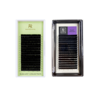 Чёрные ресницы BARBARA "Elegant" МИКС M 0.07 5-11 mm