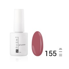 Цветной гель-лак PASHE №155 - &quot;Дымчатый амарант&quot;, (9 мл)