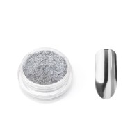 Втирка для ногтей серебряная