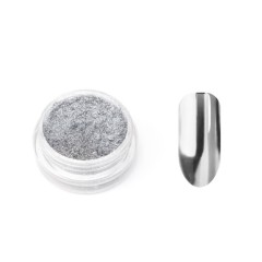 Втирка для ногтей серебряная