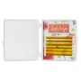 Цветные ресницы Lash&Go микс 0,07/C/7-12 mm "Желтый" (6 линий)