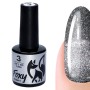 Гель-лак кошачий глаз светоотражающий (Gel polish CAT'S EYE FLASH) #03, 8 ml, Foxy Expert