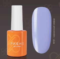 Цветной гель-лак PASHE Atelier №01 - "черничный зефир" (9 мл)