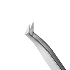 Пинцет для наращивания ресниц Rili, серия NanoFiber, тип Сапожок