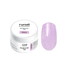 Моделирующий УФ-гель с хлопьями Юки BUILDER UV GEL YUKI, 15 г №8563, ruNail