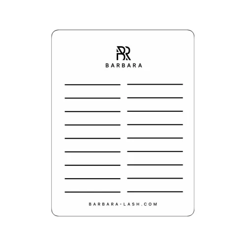 Планшет большой для работы с ресницами (11,5см*15см) Barbara