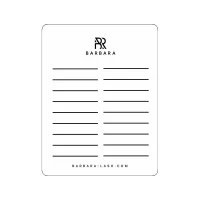 Планшет большой для работы с ресницами (11,5см*15см) Barbara