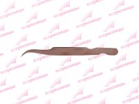 Пинцет изогнутый, LASH SECRET (Розовое шампанское)