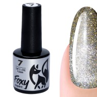 Гель-лак кошачий глаз светоотражающий (Gel polish CAT'S EYE FLASH) #07, 8 ml, Foxy Expert Гель-лак кошачий глаз светоотражающий (Gel polish CAT'S EYE FLASH) #07, 8 ml, Foxy Expert