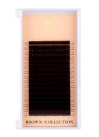 Ресницы коричневые BARBARA Kashtan МИКС L 0.10 4-11 mm 16 линий