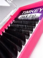 Черные ресницы Timkey - MIX LB 0.07 6-13mm 16 lines