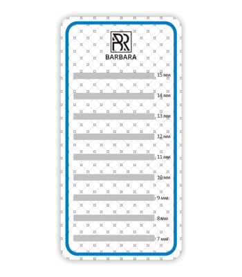 Планшет малый для работы с ресницами (7,5см*15см) Barbara