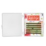 Цветные ресницы Lash&Go микс 0,07/C/7-12 mm "Светло-зеленый" (6 линий)