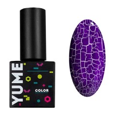 Лак для дизайна YUME COLOR Crack Violet, 8мл