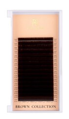 Ресницы коричневые BARBARA Kashtan МИКС  D 0.10 4-11 mm 16 линий